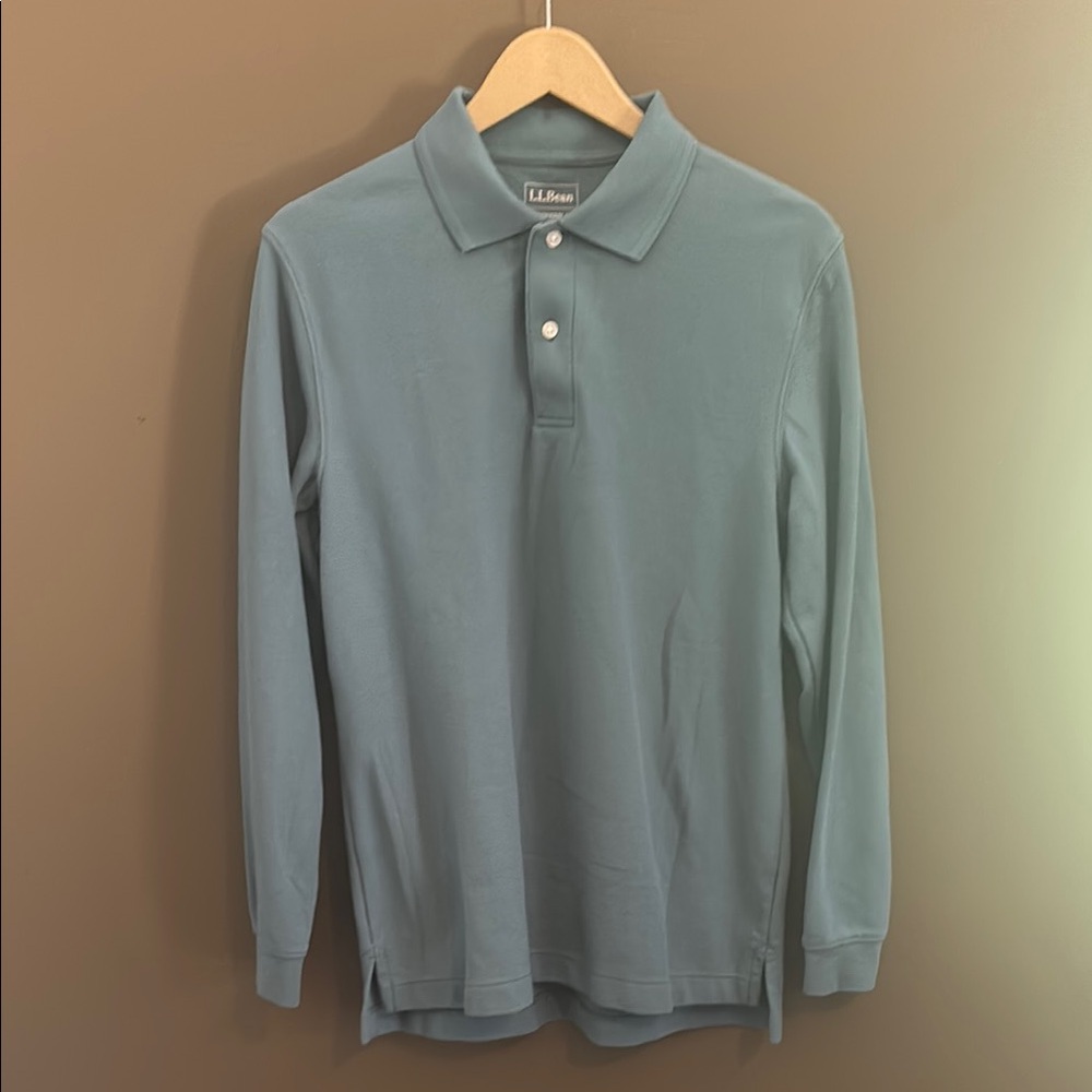 L.L. Bean Long Sleeve Polo
